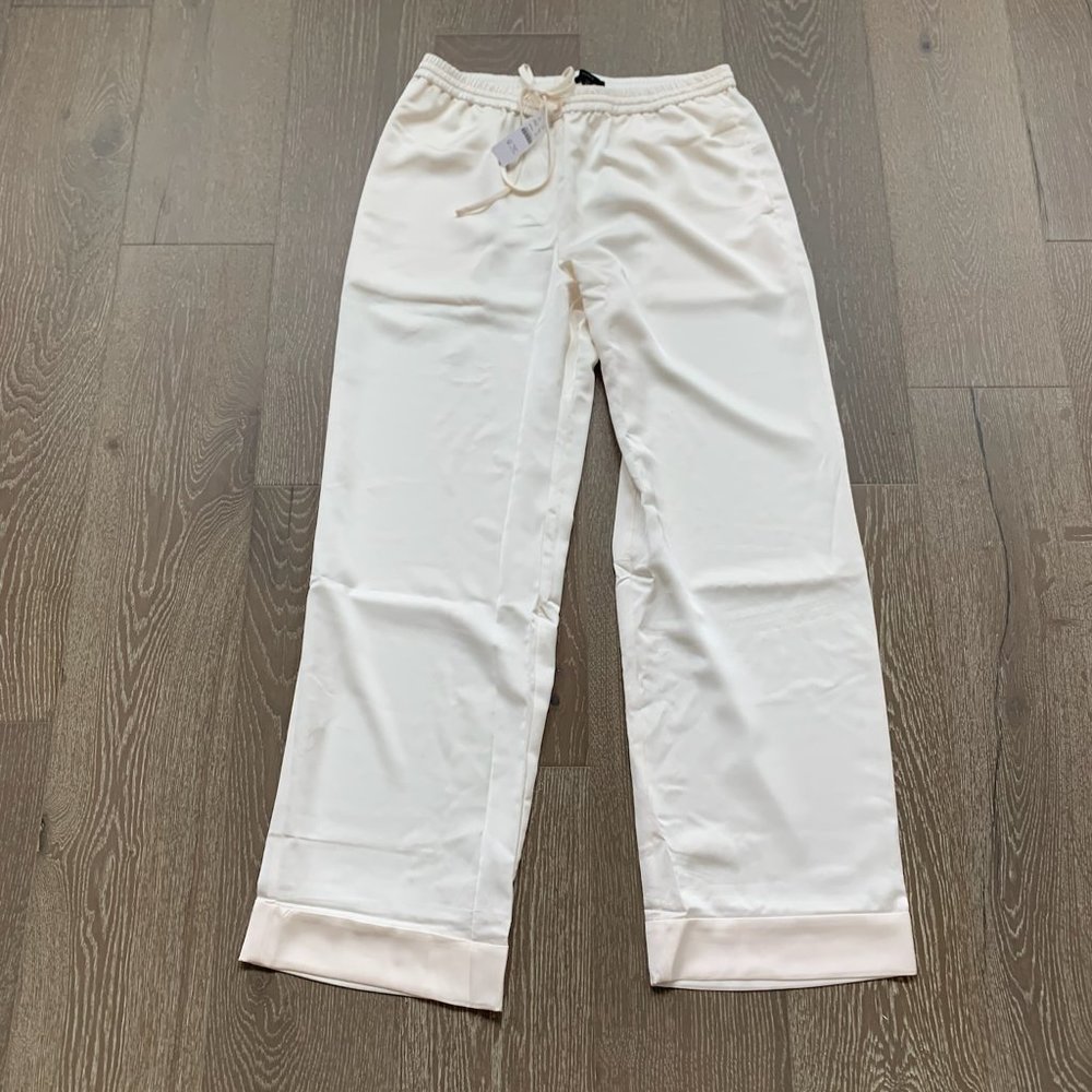 J. Crew Drawstring Cuffed crepe pants